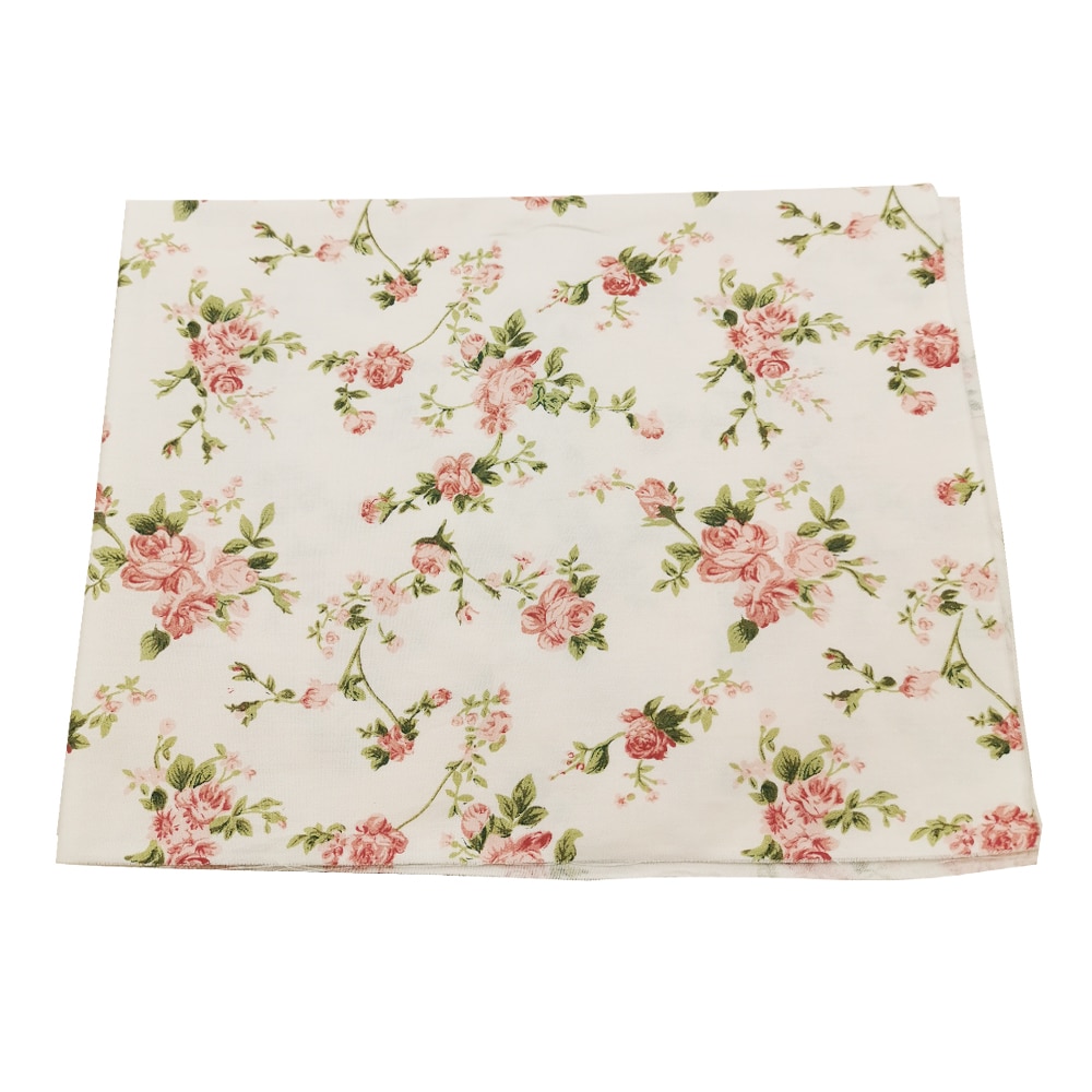 5 Pcs Elegante Rose Katoen Stof Gedrukt Serie Bundels Comfortabele Diy Quilten Patchwork En Ambachten Doek 20X25 cm