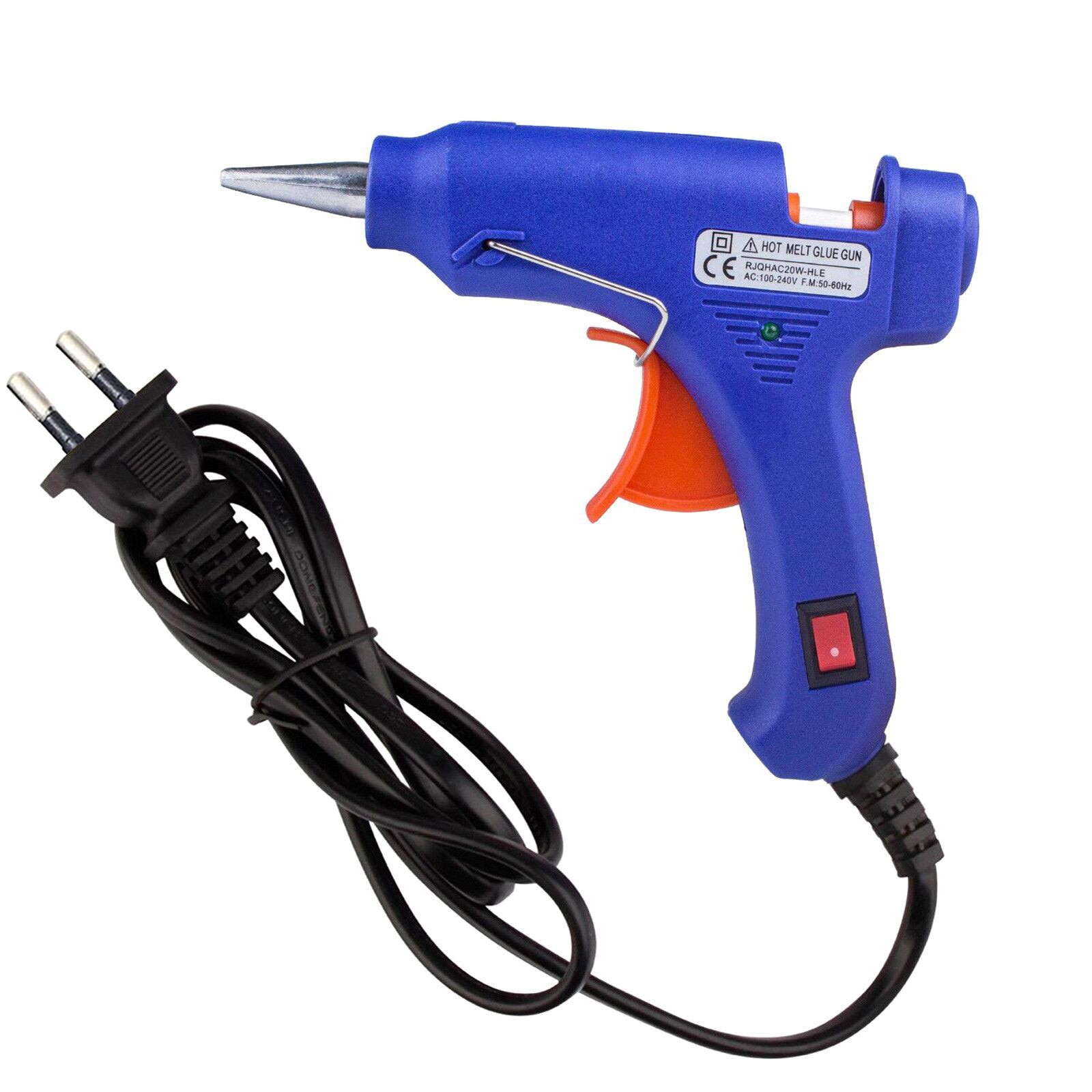 Eu Plug Melt Glue Gun Mini Guns Thermo Electric Heat Temperature Repair Tool Diy Accessories Diy Arts Home Machine#Y30: Default Title