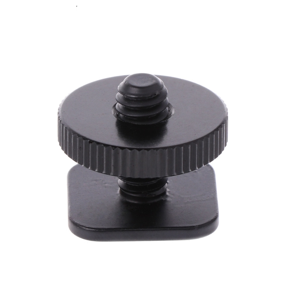 1/4 Inch Single Layer Statief Schroef Naar Studio Flash Shoe Adapter Voor Nikon