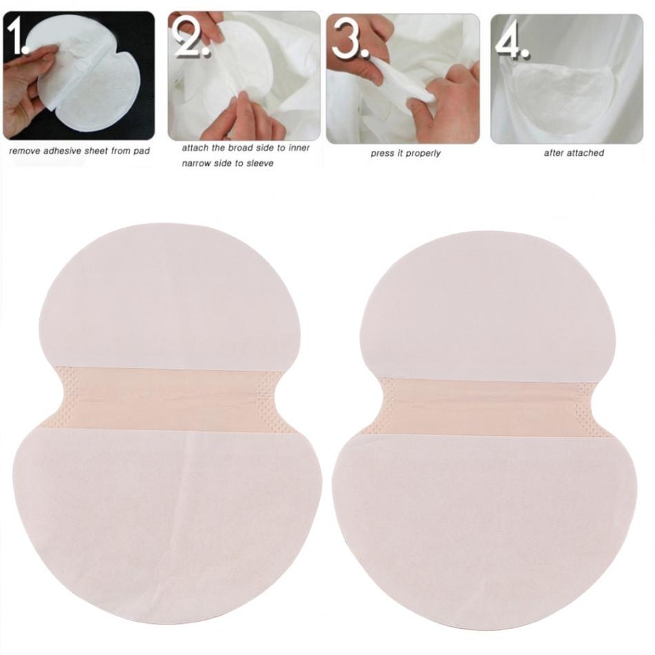 Disposable Sweat Pads Deodorants Underarm Stop Sweat Shield Guard Anti Sweat Pads Sticker Paste Armpit Absorb Sweat Shield Pads