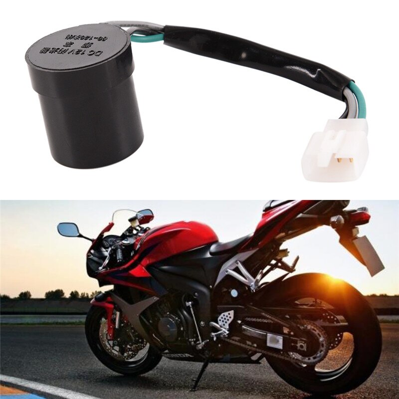 Blinker Turn Signal Flasher/Relay Round 12V 3Wire Scooter 50cc 125cc 150cc 250cc Accessories