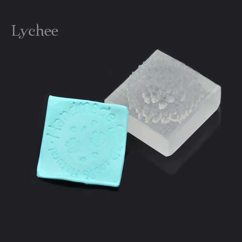 Lychee Life Little Bee Geluk Boom Patroon Mini Diy Zeep Stempel Hoofdstuk Seal Bloemen Handgemaakte Mould Mold Postzegels