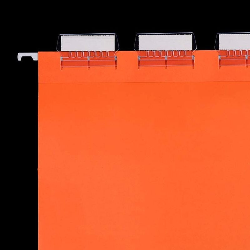 File Folder Tabs 50 Sets Hanging File Folder Labels Tabs and Inserts for Hanging Files