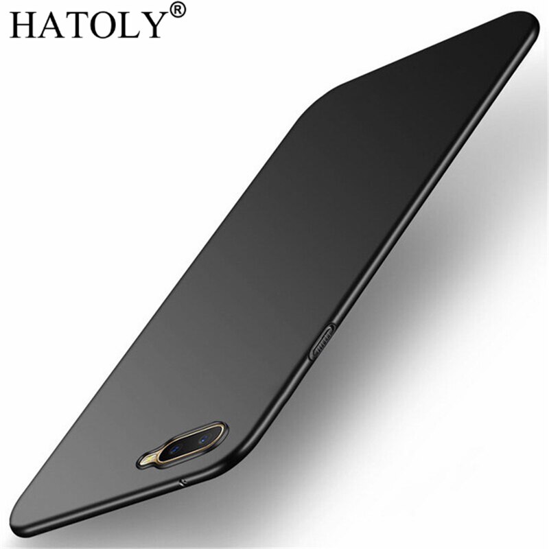For Smooth Cover OPPO RX17 Neo Case OPPO K1 Ultra-thin Hard PC Protective Back Cases for OPPO RX17 Neo HATOLY: for OPPO K1 / Black