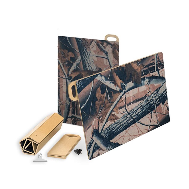 Foldable Wooden Art Drawing Board,Painting Board with Portable Bag for Floor, Great for Clroom, Studio or Field Use (Wooden)