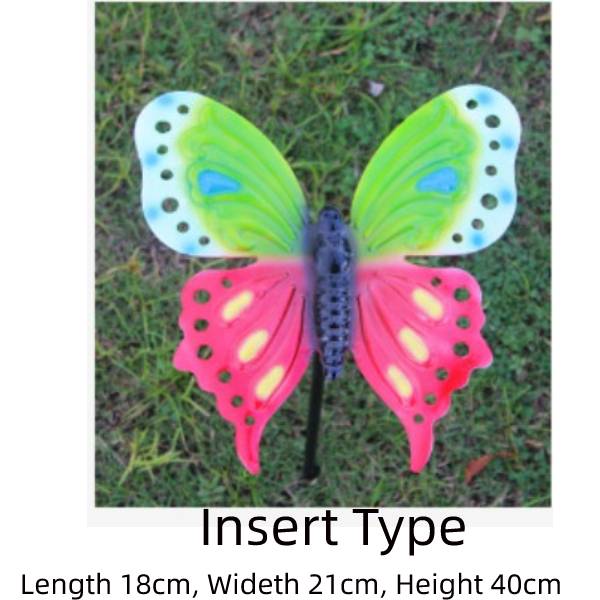 Grote Simulatie Vlinder Decoratie Ijzer Handwerk Outdoor Tuin Landschap Villa Dier Ornament Beeldjes: A1
