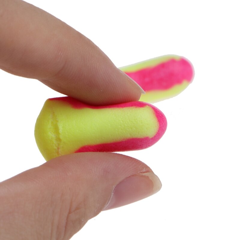 10 par myke skum ørepropper snorkesikker søvnørbeskytter uten snorker