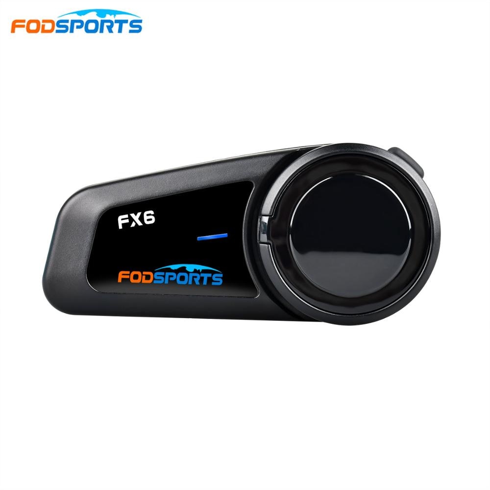Fodsports Fx6, intercomunicador para casco de motocicleta, accesorios para auriculares Bluetooth, cable de carga USB, se aplica a BT Interphone Moto
