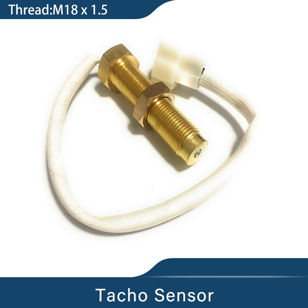 KUS 85mm Tachometer RPM Gauge Meter with Hour Meter 0-3000 RPM 0-4000RPM 0-6000 RPM 0-8000 RPM 12V/24V with Backlight for Car: M18x1.5