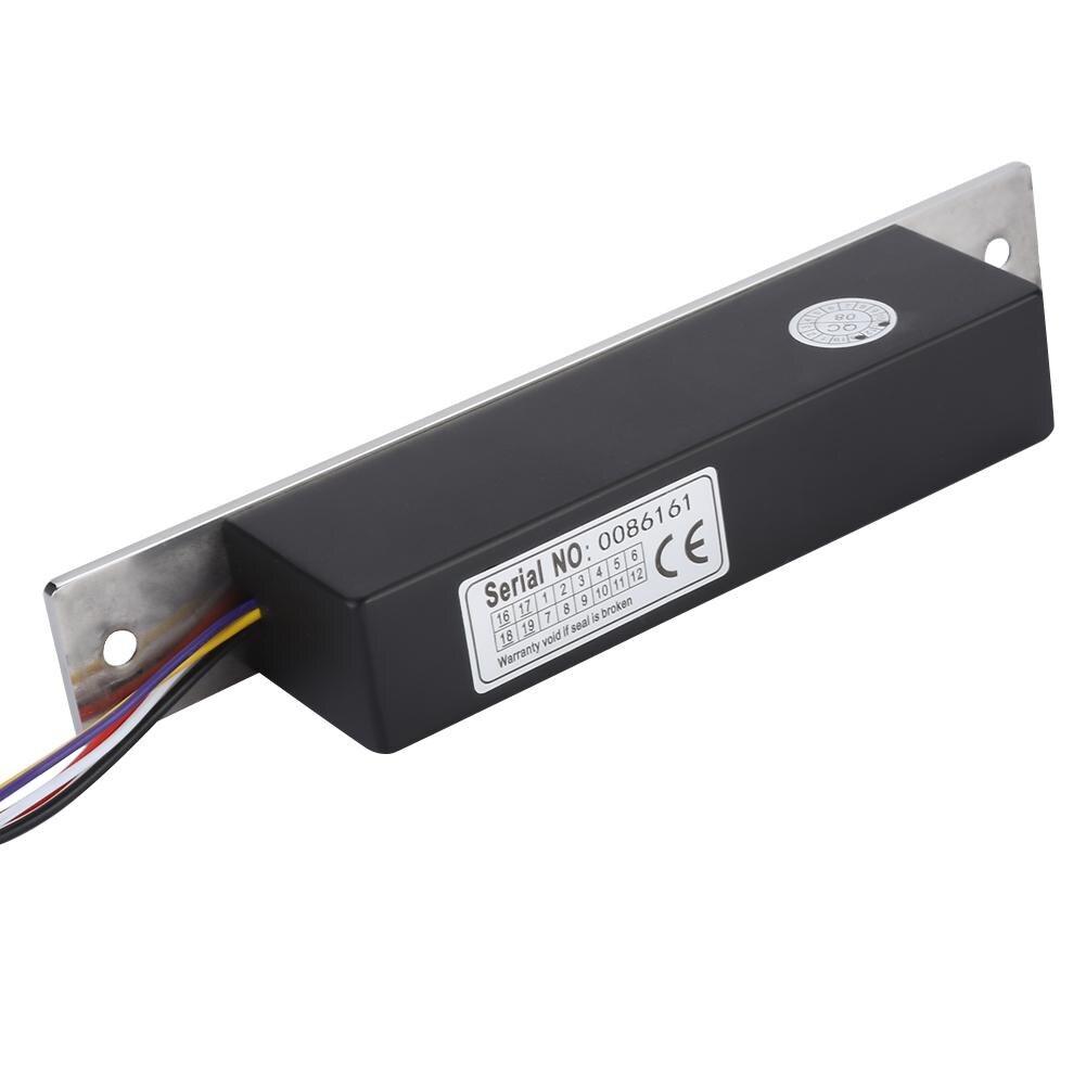 Dc 12v/24v 1000kg waterdichte enkeldeurs elektromagnetisch slot elektrisch magnetisch slot voor deurtoegangscontrolesysteem