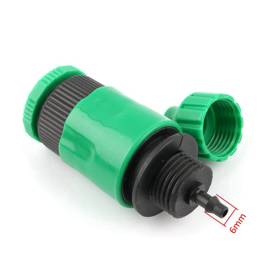 1 sarja 1/2 " -4/7mm letku puutarhan pikaliitin hana-adapteri puutarha mikro tippakastelu kastelu sisähalkaisija 4mm putken liitos