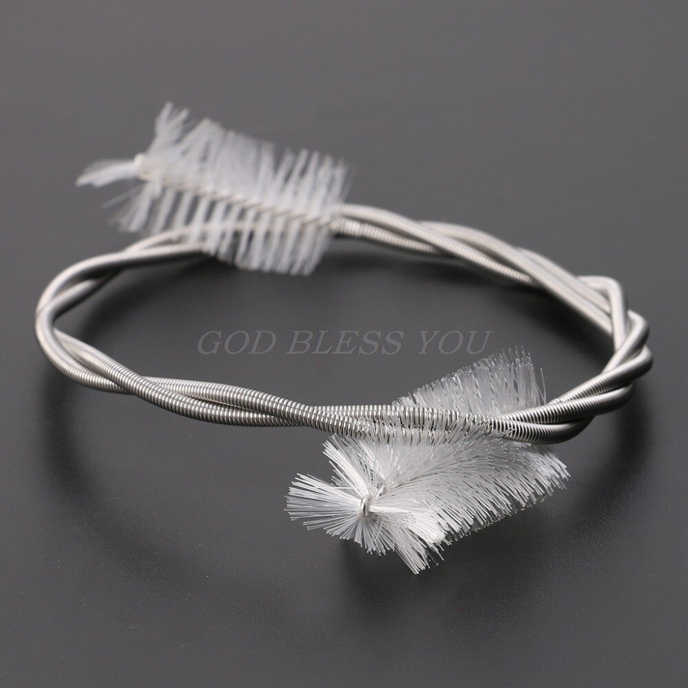 3pcs Trumpet Maintenance Cleaning Care Kit Valve Mouthpiece Flexible Brush Clean