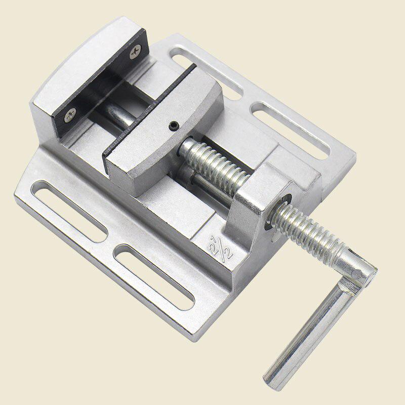 2.5 Inch Opening Size Drill Press Vise Milling Drilling Clamp Machine Vice Tools Heavy Duty Accessory: Default Title