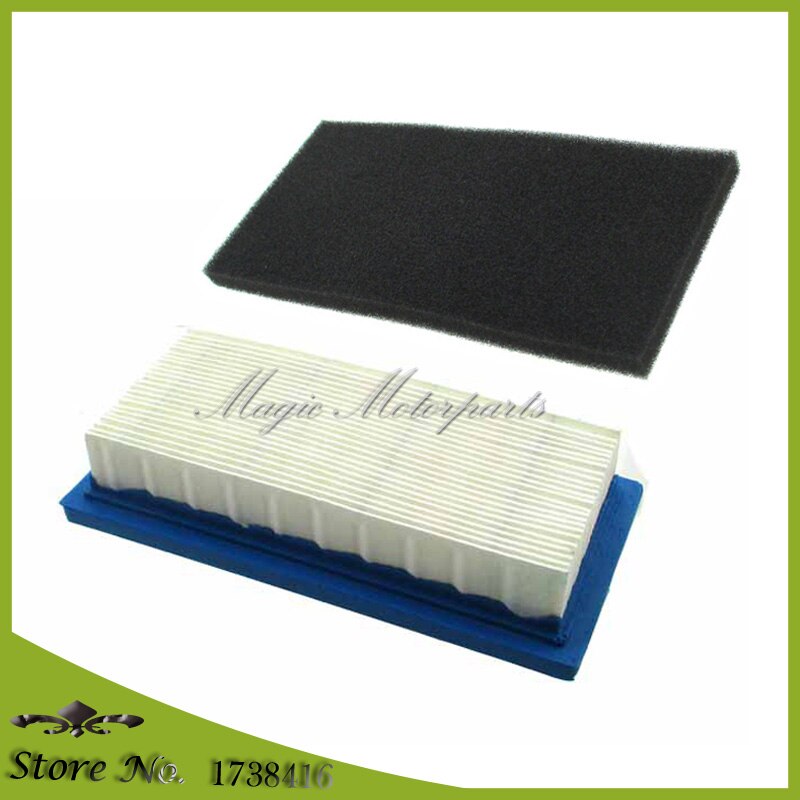 2x Air Filter Set For Honda 17211-883-W20 G150 G200 GX200 Briggs & Stratton 93400 115400 133400 Generac 494511S 1494511S 3.5 HP