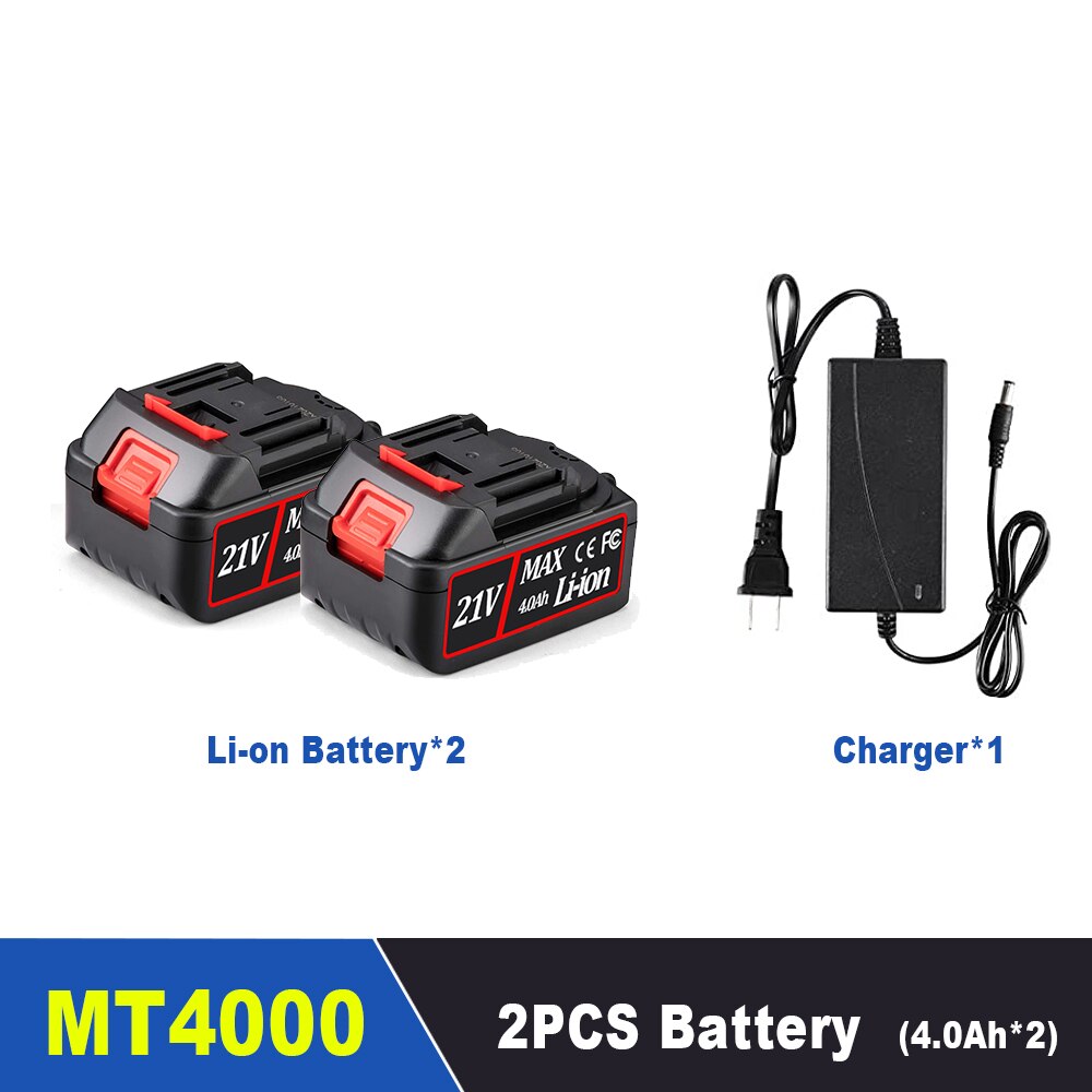 388VF Lithium Batterij 10 Cellen Grote Capaciteit 3000/4000Mah Geschikt Voor Elektrische Boormachines, hoek Slijpmachines En Elektrische Zagen