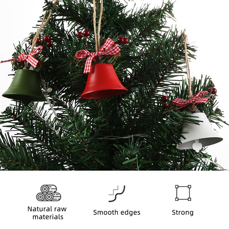 Christmas Bell Hangers Ornamenten Jingle Bells Jaar Christmas Party Kinderen Speelgoed Diy Handgemaakte Kerst Accessoires