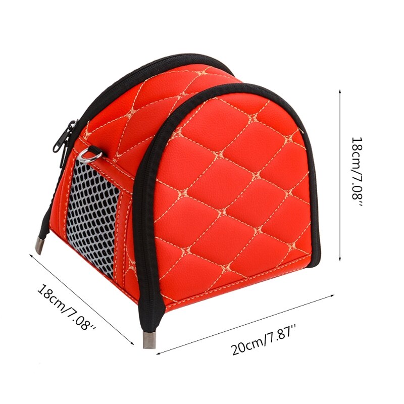 Sac de transport pour Hamster, Portable, respirant, sac à dos réglable, sangle d'épaule, hérisson, planeur de sucre, sac de voyage à gerbille