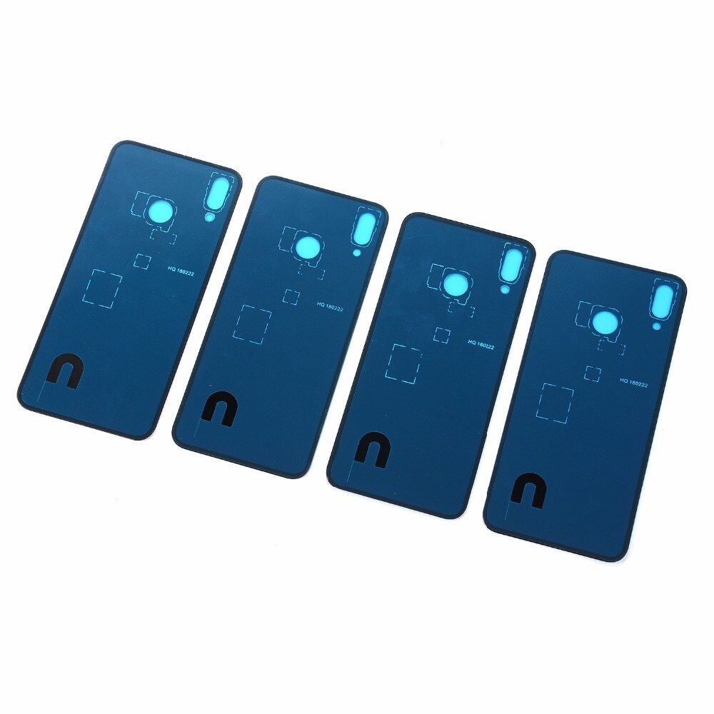 Voor Huawei P20 Lite Nova 3e Achterdeur Terug Glas Batterij Cover + Lijm Sticker