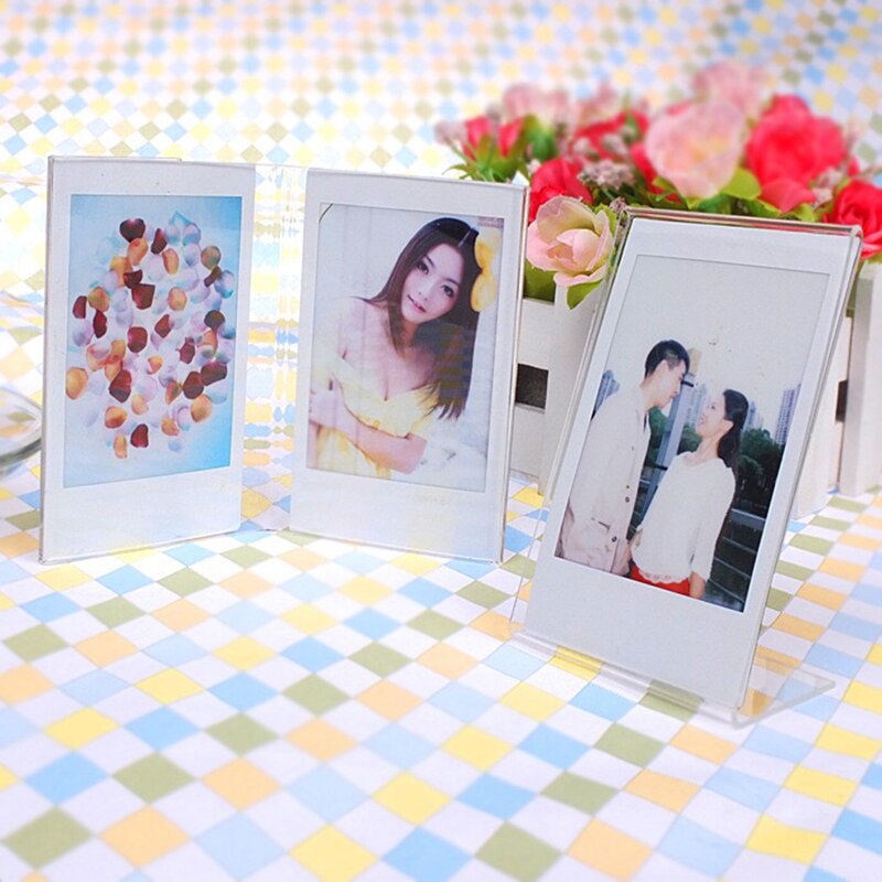 Mini support pour Fujifilm Instax Mini 8 9 25 50 7s 11, 1 à 5 pièces, cadre Photo en forme de L, 3 pouces