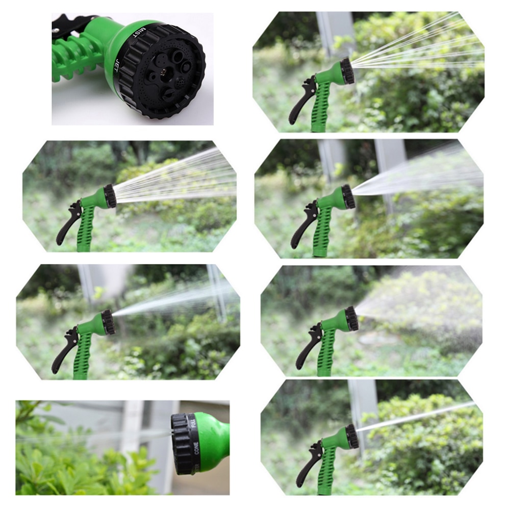 7- kuvioinen korkeapaineruiskupistooli monikäyttöinen kotitalouksien autonpesu sprinklerisuutin puutarhan kastelutyökalu vesiletkun suutin
