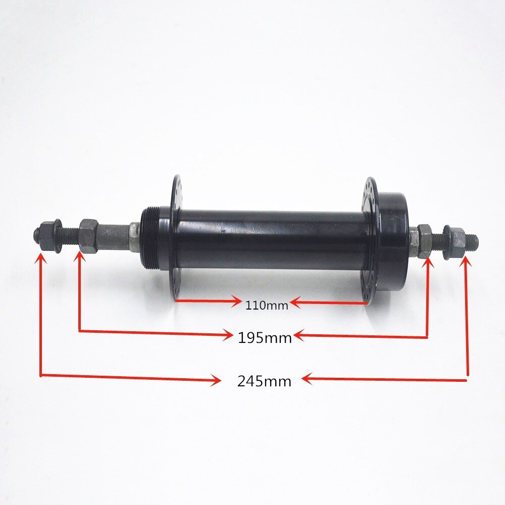 26*4.0 snow bicycle 135mm*190mm Fat bike Beach Snow bike 36 hole disc brake bicycle hub: rear 190