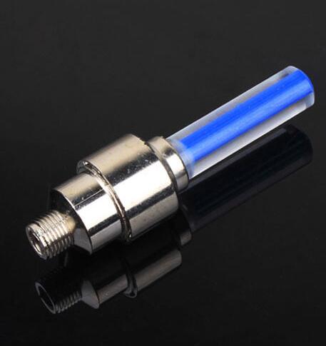 2 stücke Heißer induktion fahrrad Rad speichen LED-leuchten lampen Reifen Bewegung Neon- Licht Lampe Für Fahrrad Auto Motorrad Fahrrad zubehör: Blau
