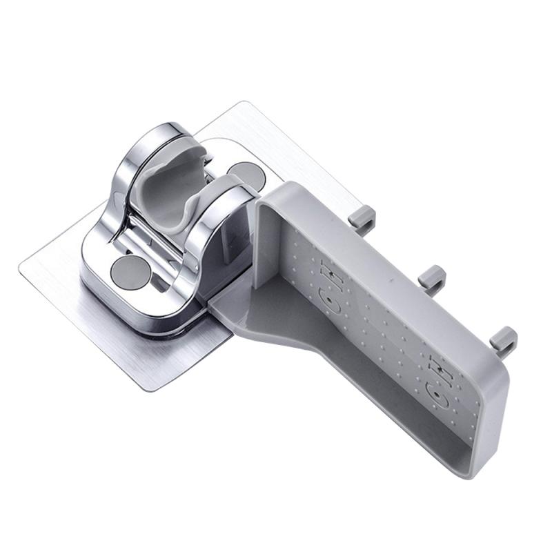 Bathroom Shower Seat Bracket Strong Vacuum Suction Cup Wall Mount Holder Hand Shower Head Bracket Bathroom Accessories