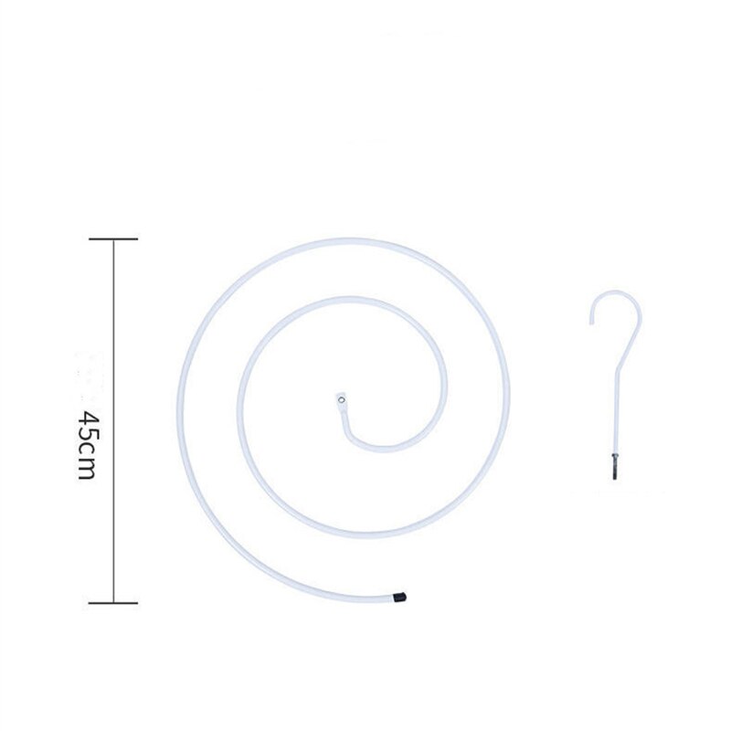 Spiral Drying Rack Outdoor Clothes Rack Drying Rack Round Rotating Quilt Rack Space Organization Tool