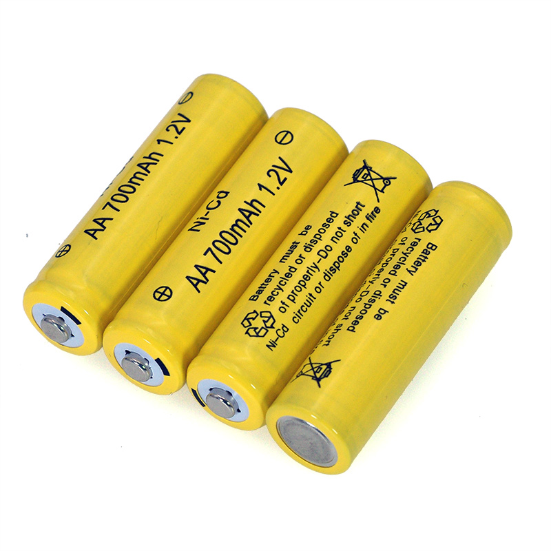 4 PCS NI-CD AA Batterijen 1.2 v Oplaadbare nicd Batterij 1.2 V Ni-Cd aa Voor Elektrische afstandsbediening auto Speelgoed RC ues