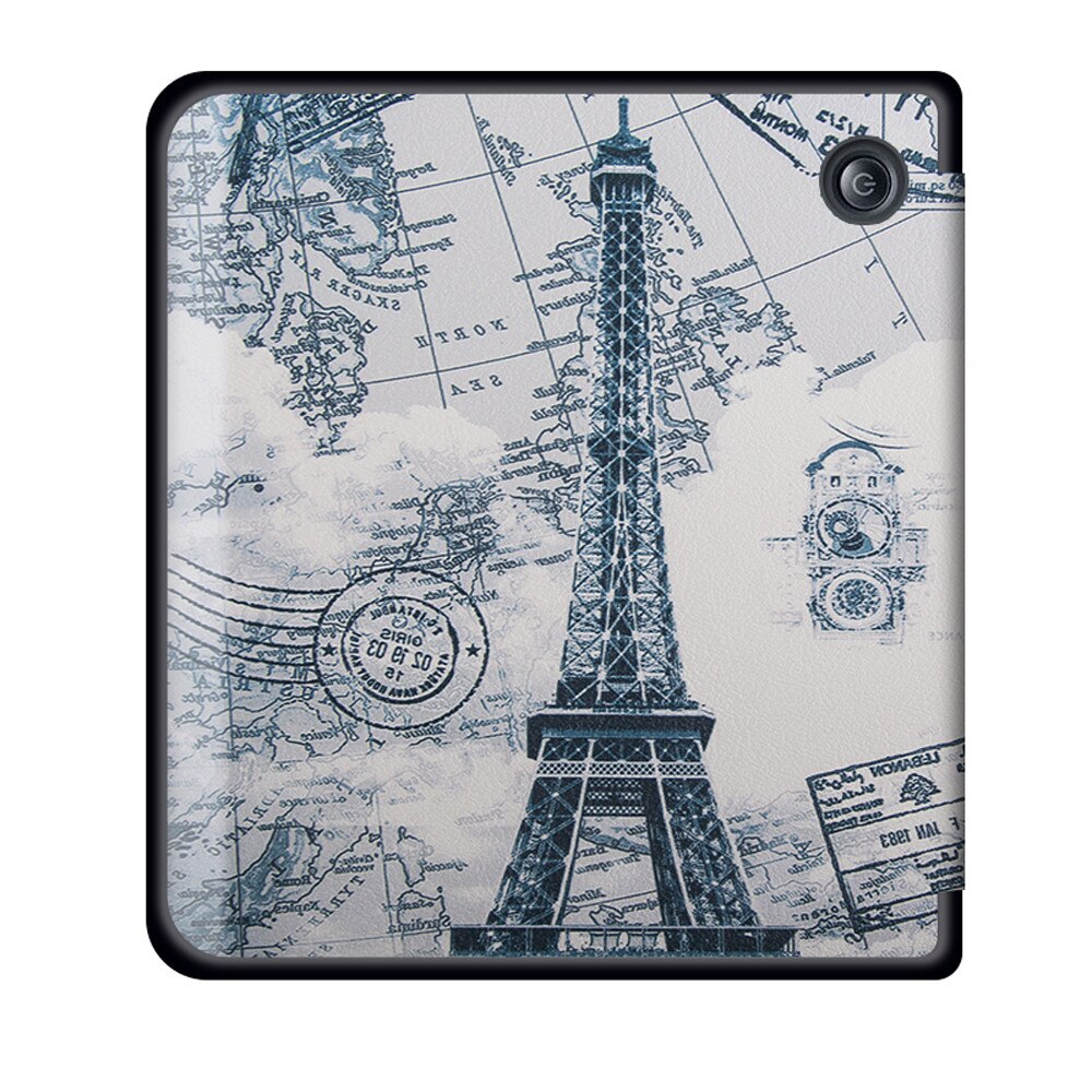 Case Cover Voor Alle Kobo Libra H2O 7 Inch E-Boeken, premie Pu Lederen Multiangle Stand Shell Cover Met Auto Sleep/Wake