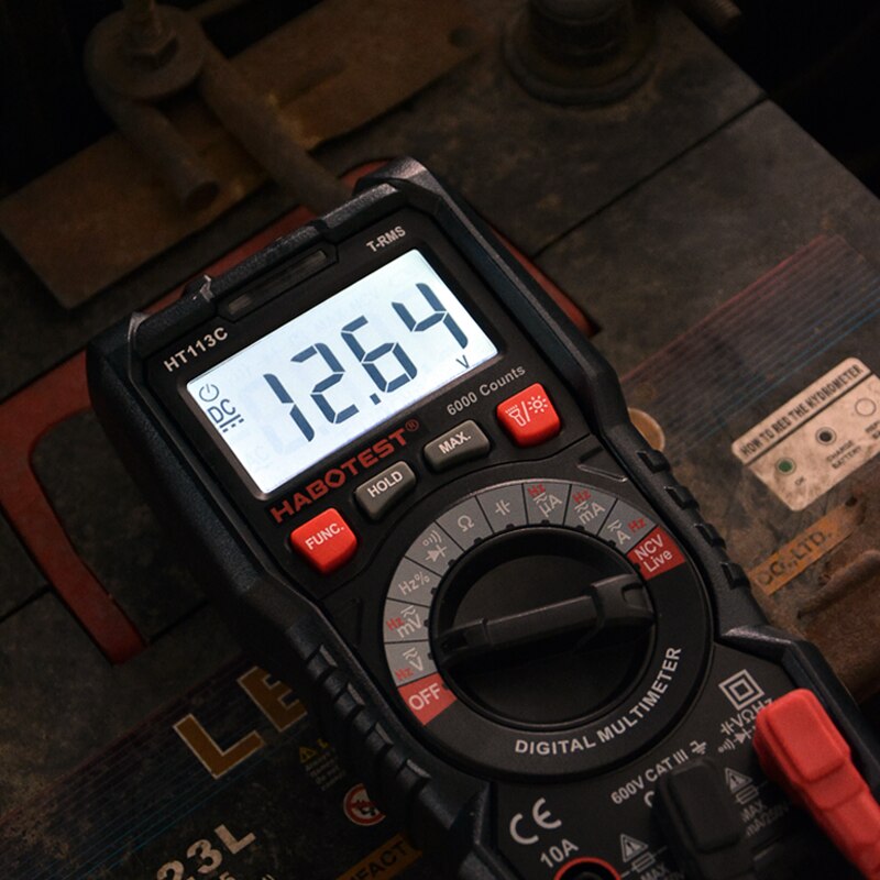 Habotest HT113C Digitale Multimeter Tester Profesional Transistor Tester Multitester Multi Meter