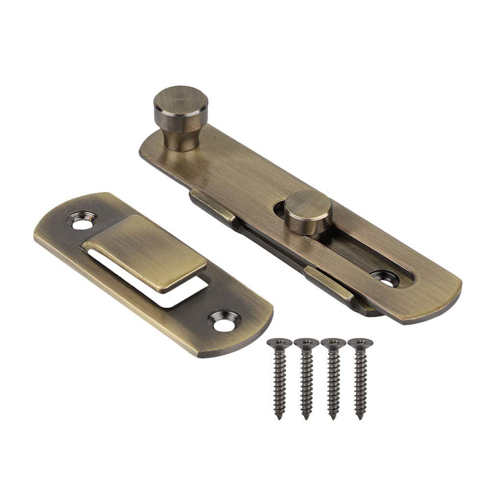 Sliding Window Door Lock Stainless Steel Hasp Latch Lock Home Safety Chain Door Guard Latch Home Hardware