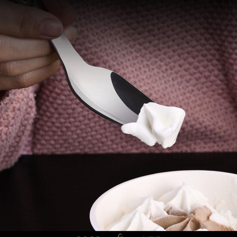 1pcs Stainless Steel Coffee Spoon Short Handle Tea Spoons Kitchen Drinking Flatware Kitchen Gadgets Cocina Vajilla Tableware