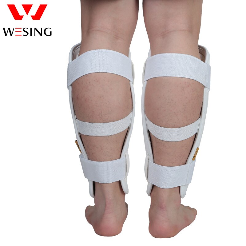 Protector de piernas para entrenamiento de Taekwondo WTF aprobado por Wesing, protector de piernas para Taekwondo