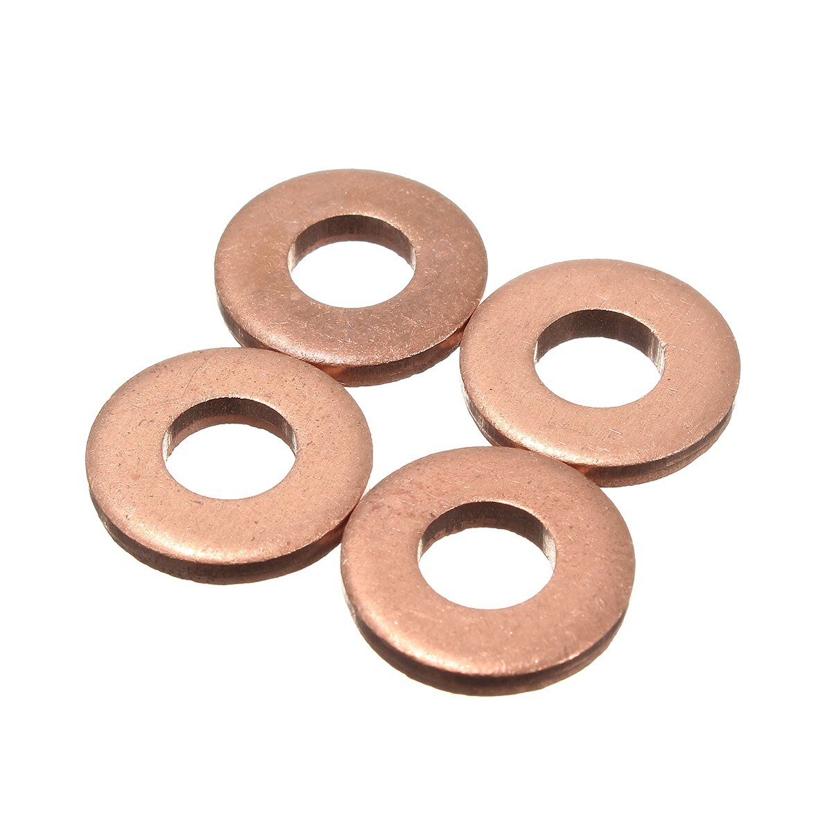 4pcs/8pcs Injector Copper Washer Seals O-Ring For Peugeot / Citroen 1.6 HDI - 198173
