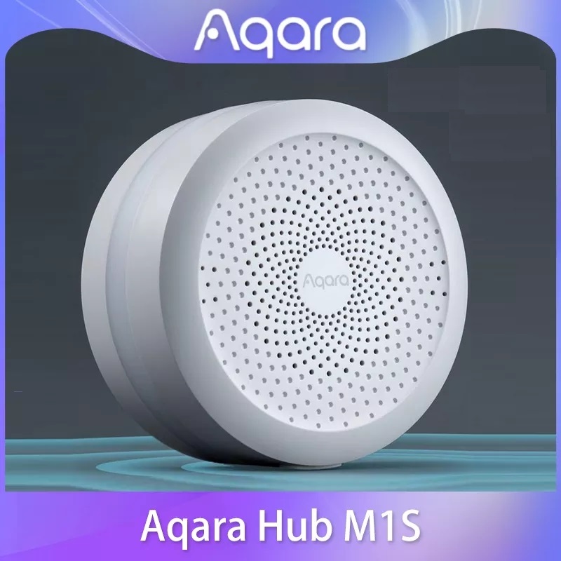 Aqara Hub M1S Gateway Kits de hogar inteligente Zigbee sensores de movimiento de puerta de temperatura Sensor de humo funciona con la aplicación Mi Home Homekit