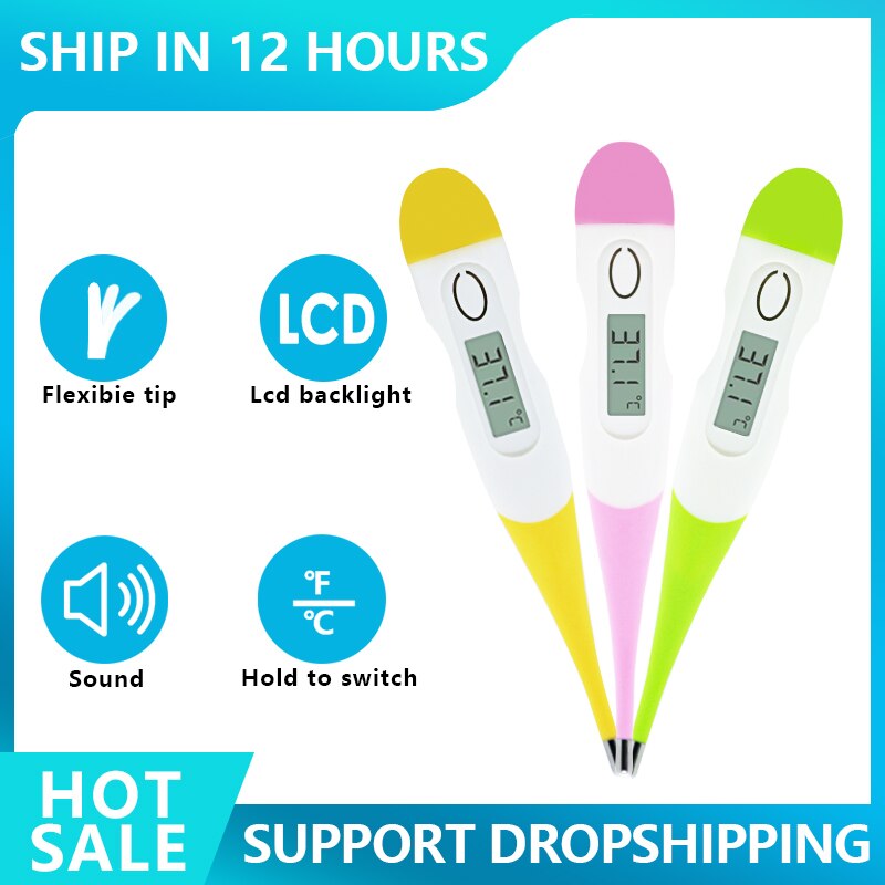 Digitale thermometer voor koorts kinderen volwassenen en baby's elektronische lichaamsthermometer temperatuurpistoolmeter meetinstrumenten