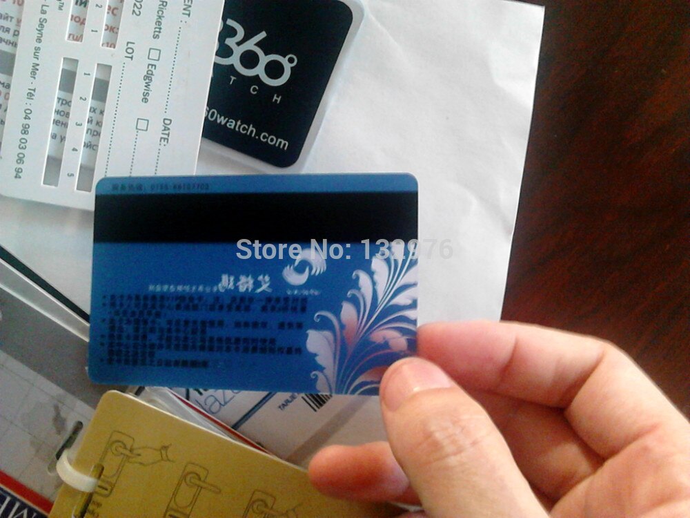 Business cards & plastic cards & transparent plastic business card printing