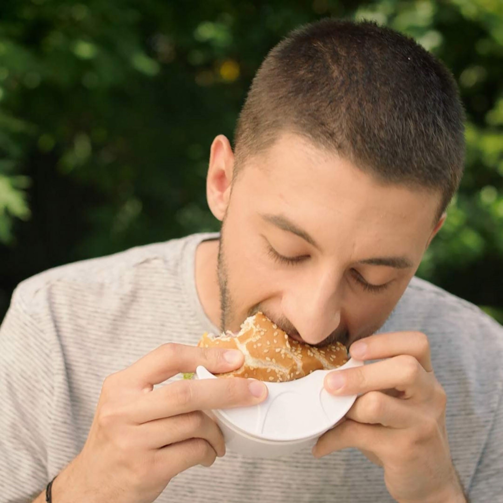 Burger Fixed Box Washable And Reusable Retractable Plastic Simple Style Safe Material Convenience Burger Rack