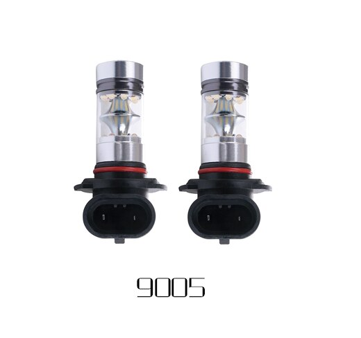 Bostar-bombilla LED de alta potencia de bajo consumo, luz antiniebla de larga vida, H4, H7, H8, H11, 9005/9006, 6000K, 100W, 1000lm, blanca, 2 uds.: 9005