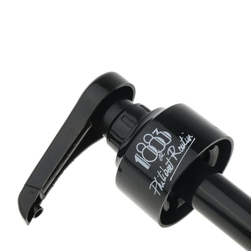 Coffee 1 Liter Dispenser Syrup Pump Black Liquid Dispenser for Monin Syrup 10Ml