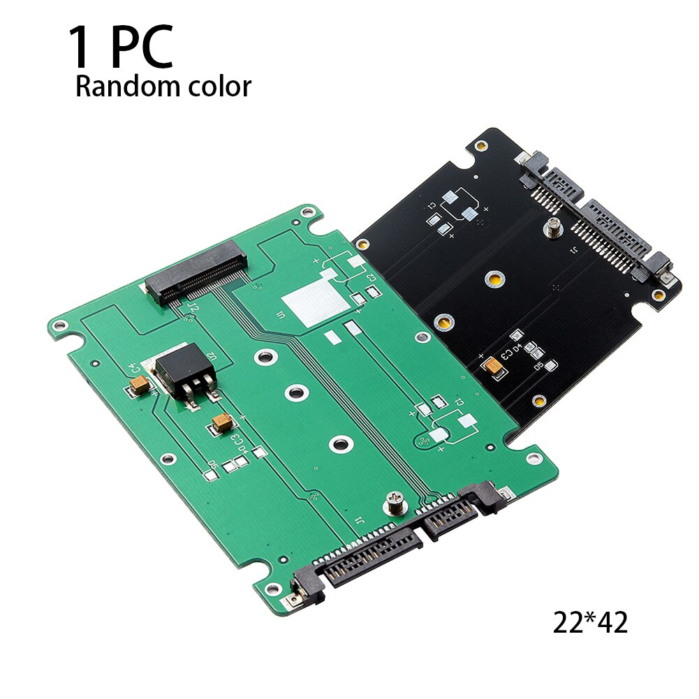 Pour ordinateur adaptateur carte facile à installer ajouter sur Expansion SSD accessoires M.2 vers SATA connecteur convertisseur