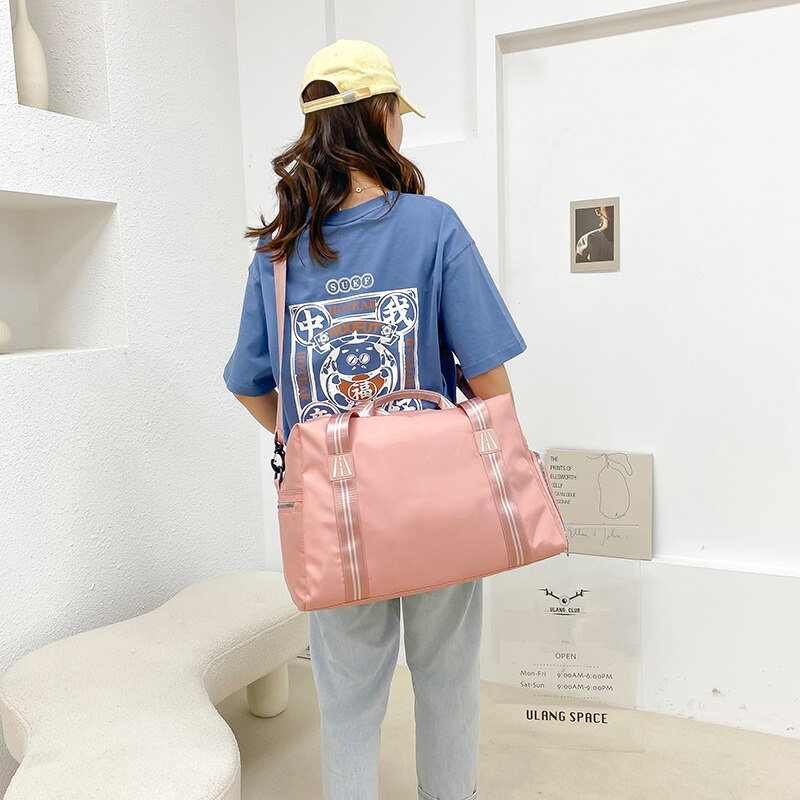 Seesack Reisetasche für Frauen/Männer Duffle Beutel Leichte mit Inneren Tasche für Reise Sport mit Schulter Band, gepäck gürtel