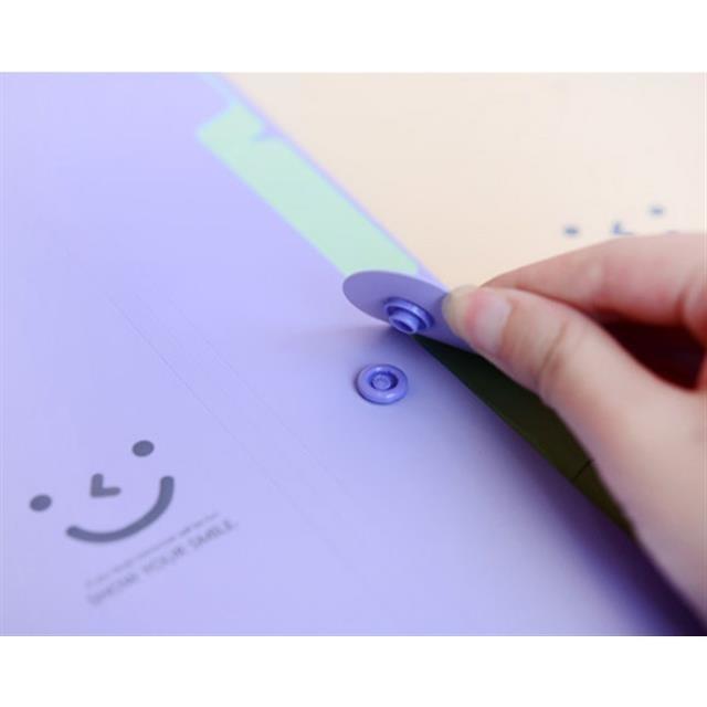 5 Into Plastic File Folders Package A4 Multi-layer Folder Business Multi-function Document Package PP File Bag office stationery