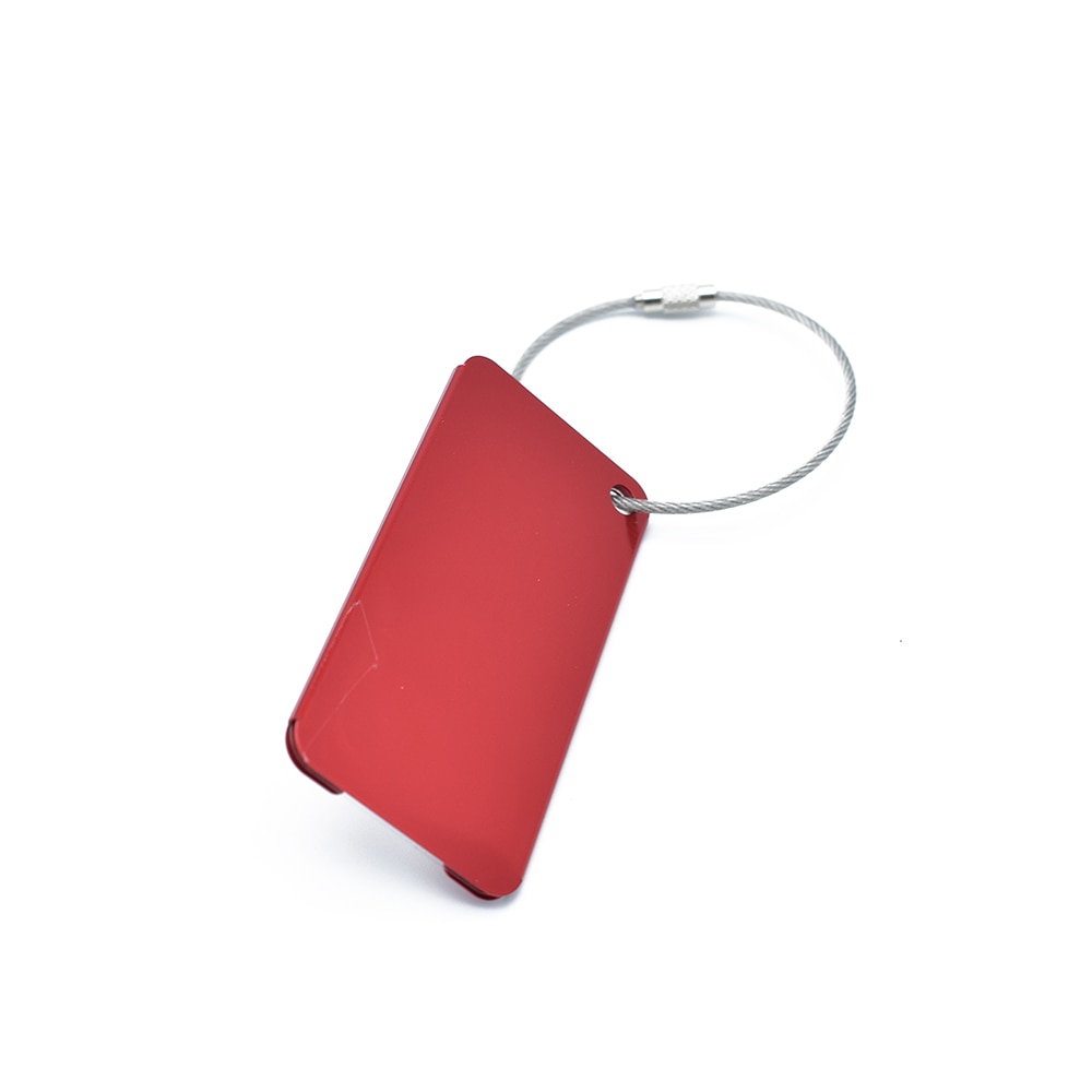 1 PC Reizen Bagage Label Riemen Koffer Naam ID Adres Tags Bagage Tags Travel Accessoires aluminium Funky