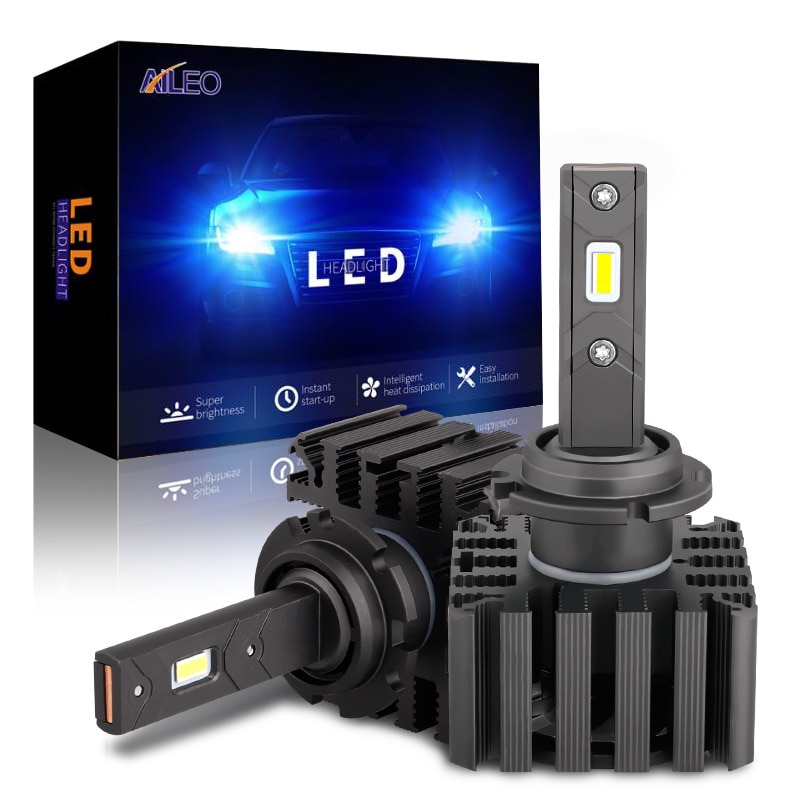 Aileo 1:1 High Power 70W 12000lm 6000K Auto Koplampen Lamp Vervanging D1S Led D3S Vervangen Auto Hid koplampen Met Csp Lens