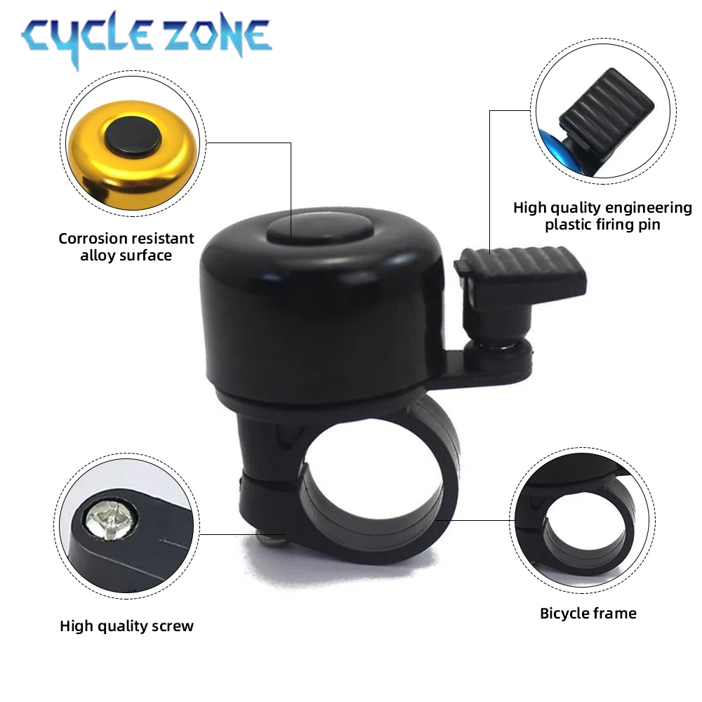 Fietsbel Super Luid Mtb Mountainbike Stuur Bel Fiets Safety Alarm Hoorn Fietsuitrusting Accessoires