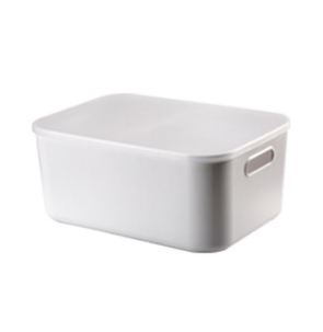Household environmental protection with lid storage box anti-fall soft basket cosmetics storage underwear storage box A10958: S