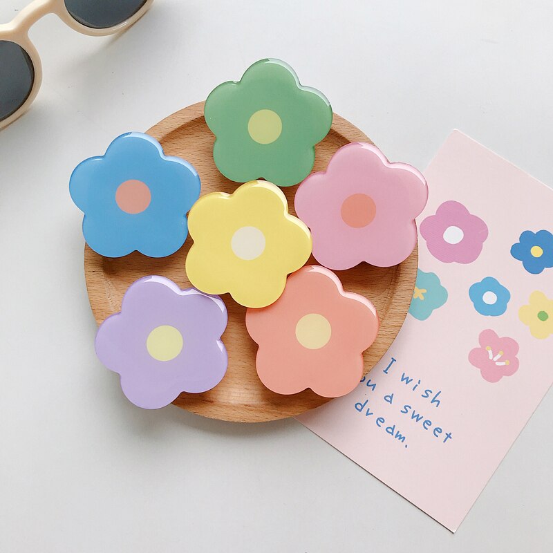 Epoxy Resin Universal Fresh And Lovely Flowers Foldable Grip Tok Bracket Mobile Phone Ring Bracket Mobile Phone Accessories