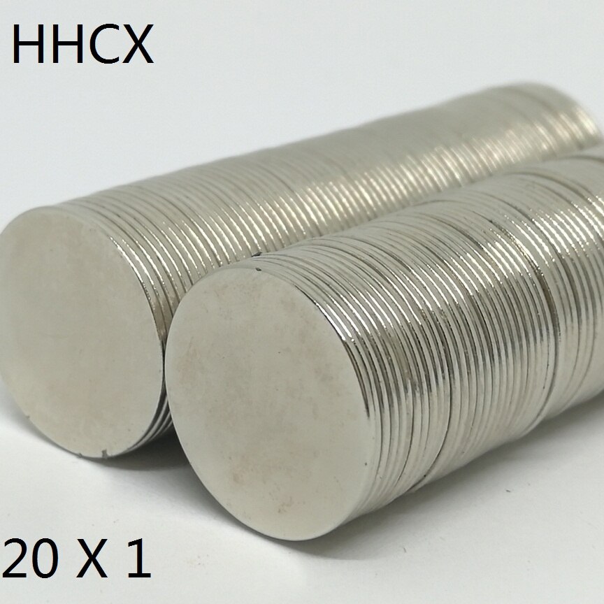 10 20 50 100 Stks/partij Schijf Magneet 20X1 N38 Magneet 20*1 Magneten Voor Speaker